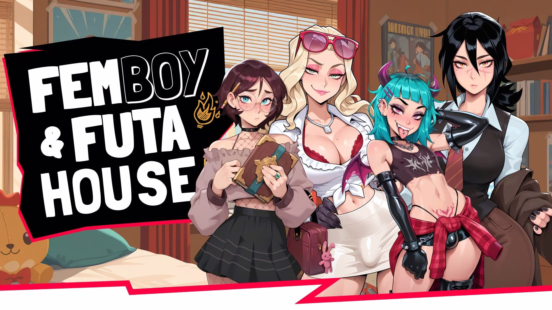 【PC】Femboy Futa House/大鸟妙妙屋 v1.135
