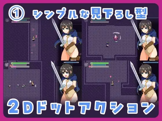 【PC】むっつりしんまい冒険者inエロトラップタワー【生肉】